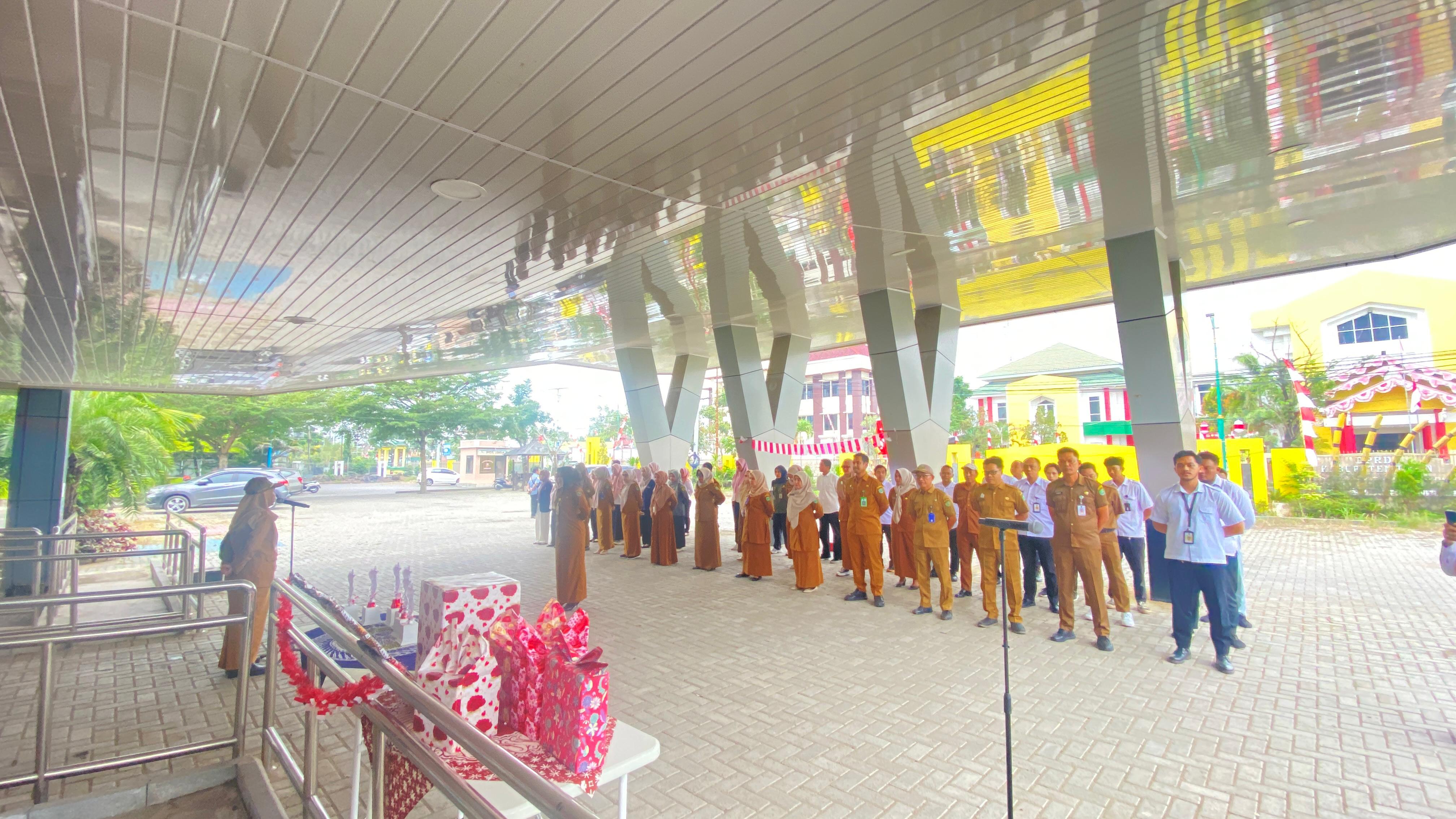 Apel Gabungan dilingkungan DPMPTSP dan MPP Tapin