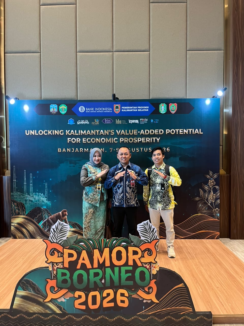 Perkuat Sinergi Investasi Daerah, Kepala DPMPTSP Kabupaten Tapin Hadiri Pembukaan "Pamor Borneo 2026"BANJARMASIN